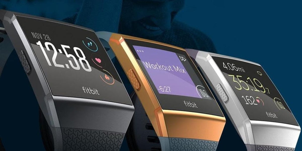 Fitbit ionic Smartwatch Wearables Activity Tracker