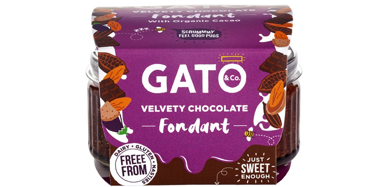 GATO & Co velvety chocolate fondant healthy dessert