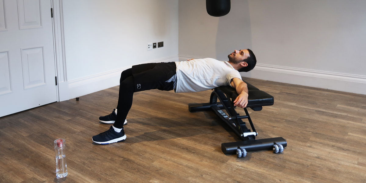 glute bridges exercise workout