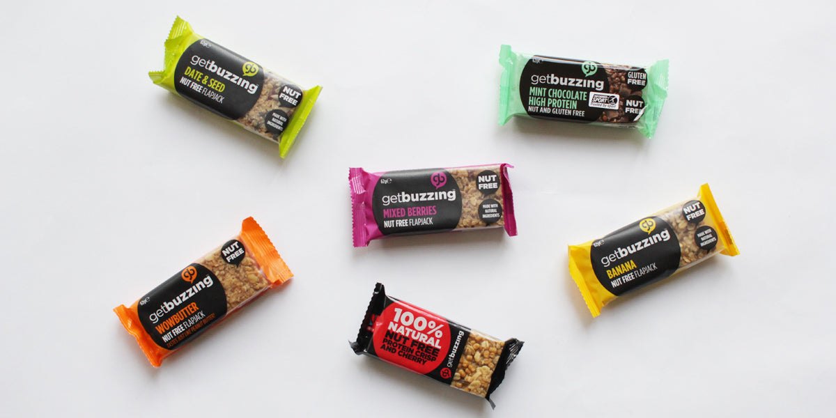 Nut Free Healthy Flapjack Snack Bars