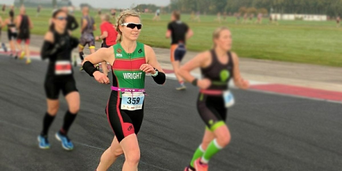 helene wright triathlon running