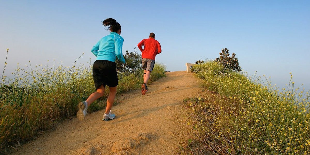 hill training running fitness trail running