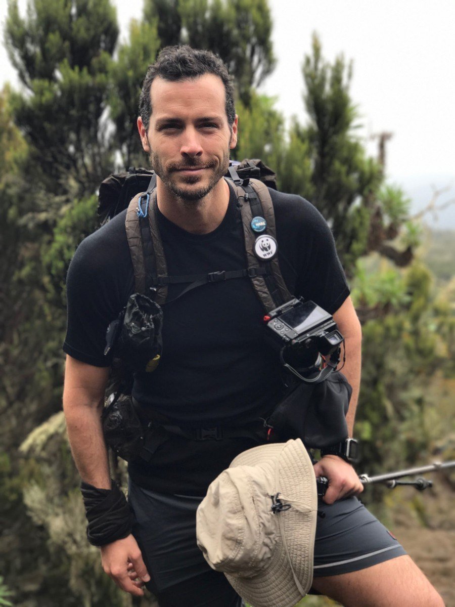 Outdoor Exercise Hiking in Sundried Activewear 
