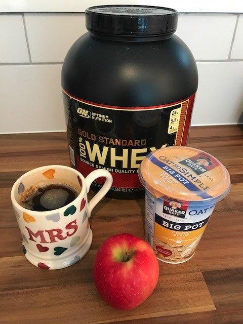 Tea Porridge Apple Healthy Eating Nutrition