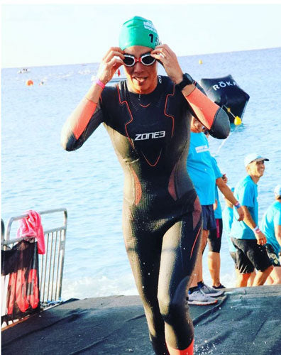 Ironman triathlon world champs swim