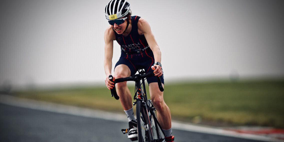 Laura Smith triathlete cycling