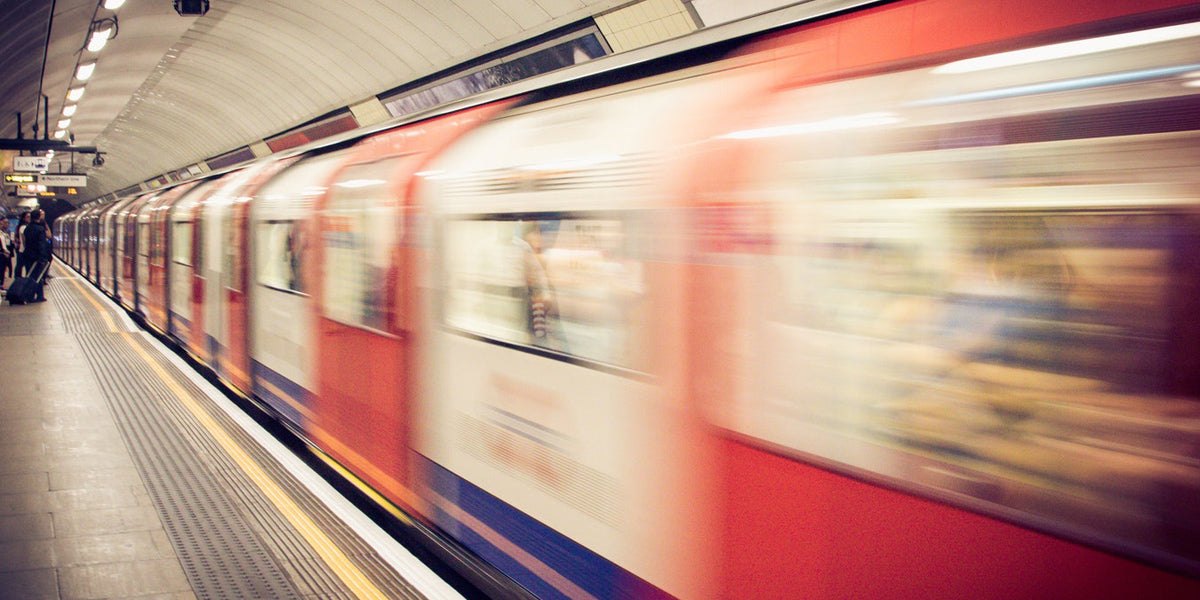 london underground tube station commute to work