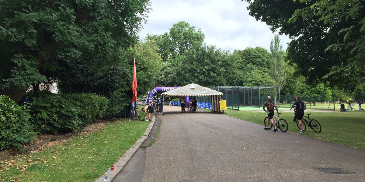 London To Southend Bike Ride 2017 Start Line