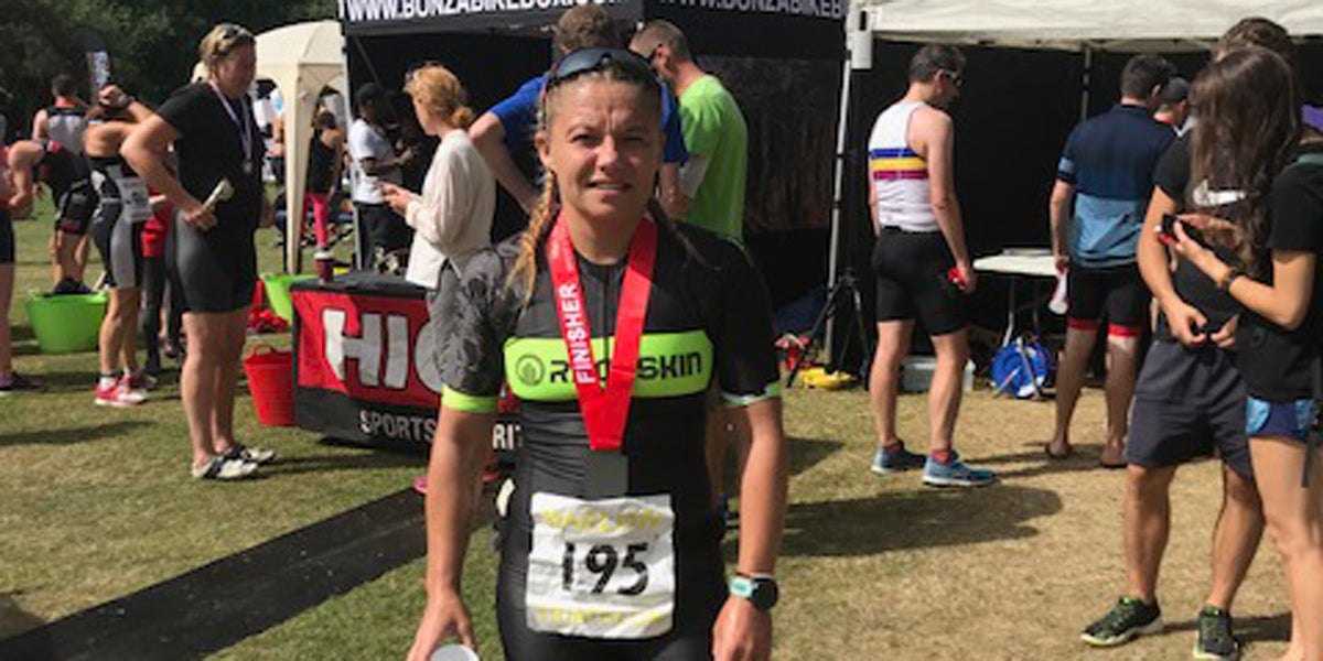 Louise Douglass GB Triathlete Sundried