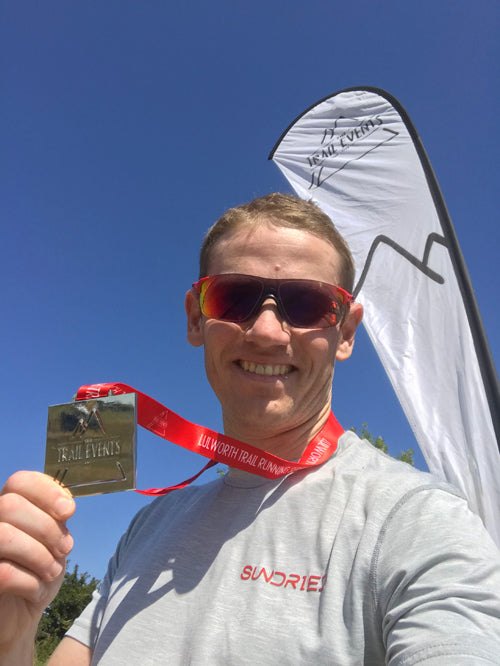 ultra running finishers medal 