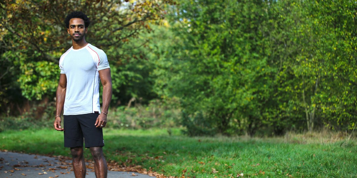 men's gym t-shirt recycled materials ethical activewear UK