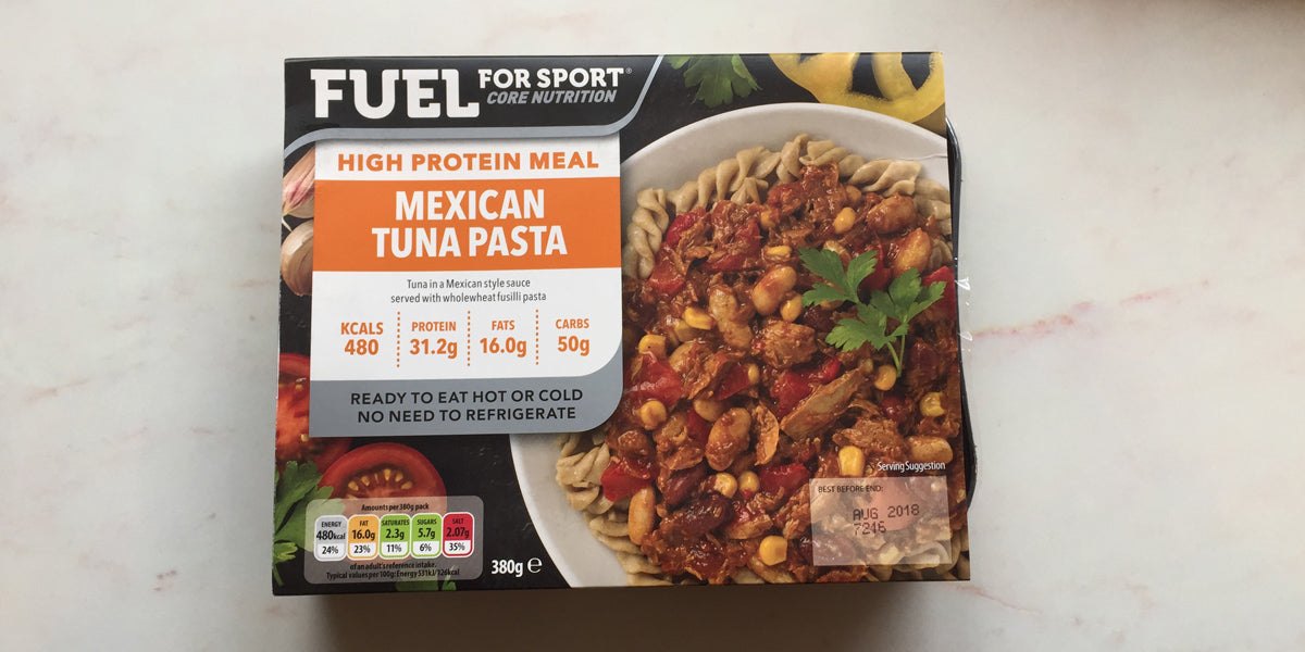 mexican tuna pasta high protein meal