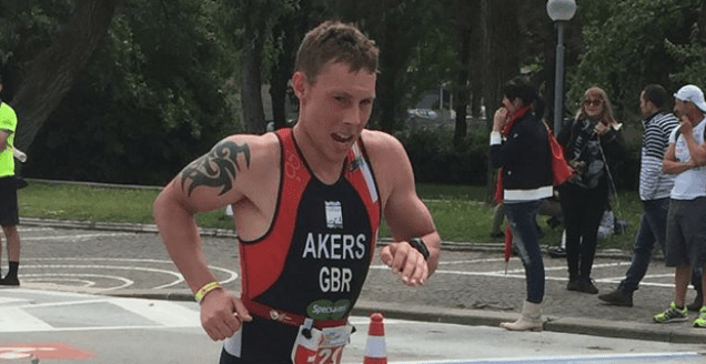 Michael Akers Team GB Age Group Triathlete Triathlon Running