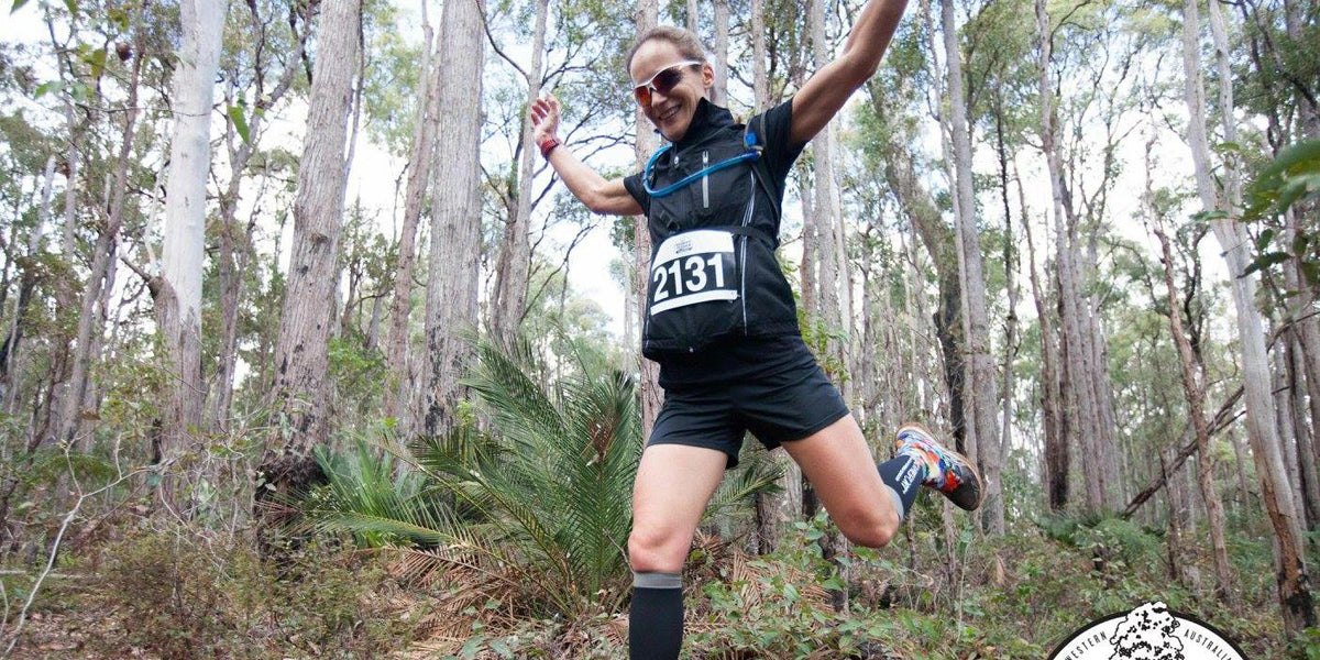 Natasha Pertwee Running Trail Run