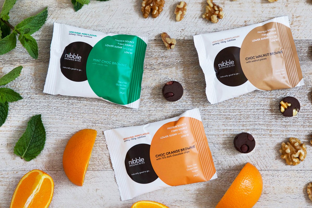 Nibble Protein healthy low sugar high protein snacks