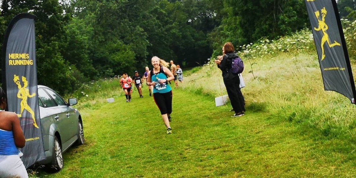 North Downs Way Half Marathon Finish