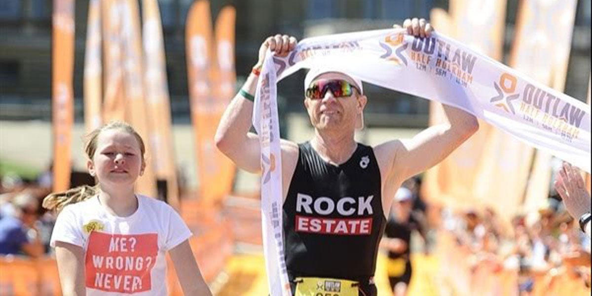Outlaw Half Holkham triathlon winner Sundried ambassador