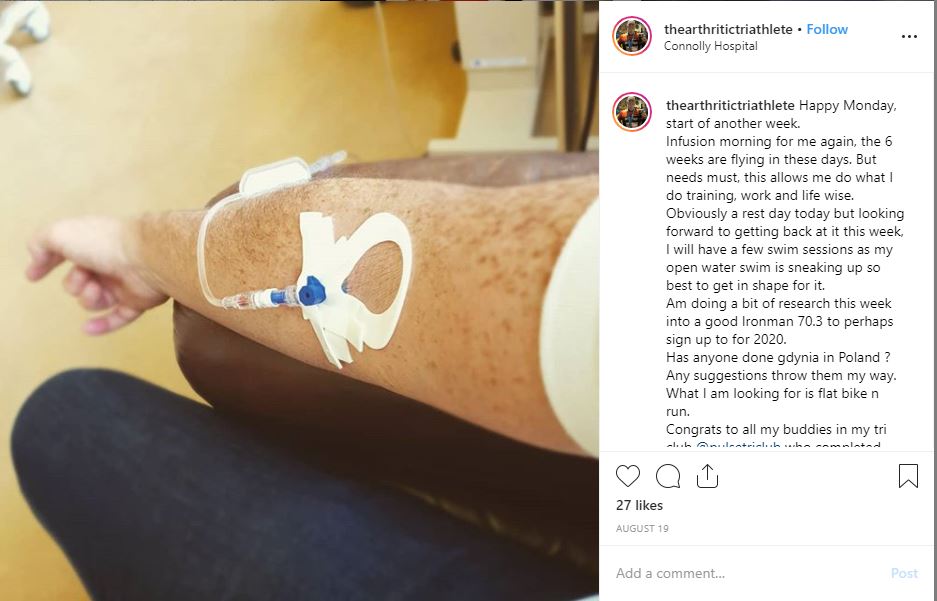 arthritis hemochromatosis triathlon