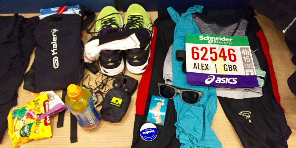 Paris marathon 2018 race report