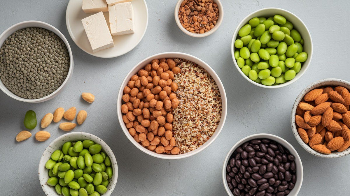 High Protein foods from plants