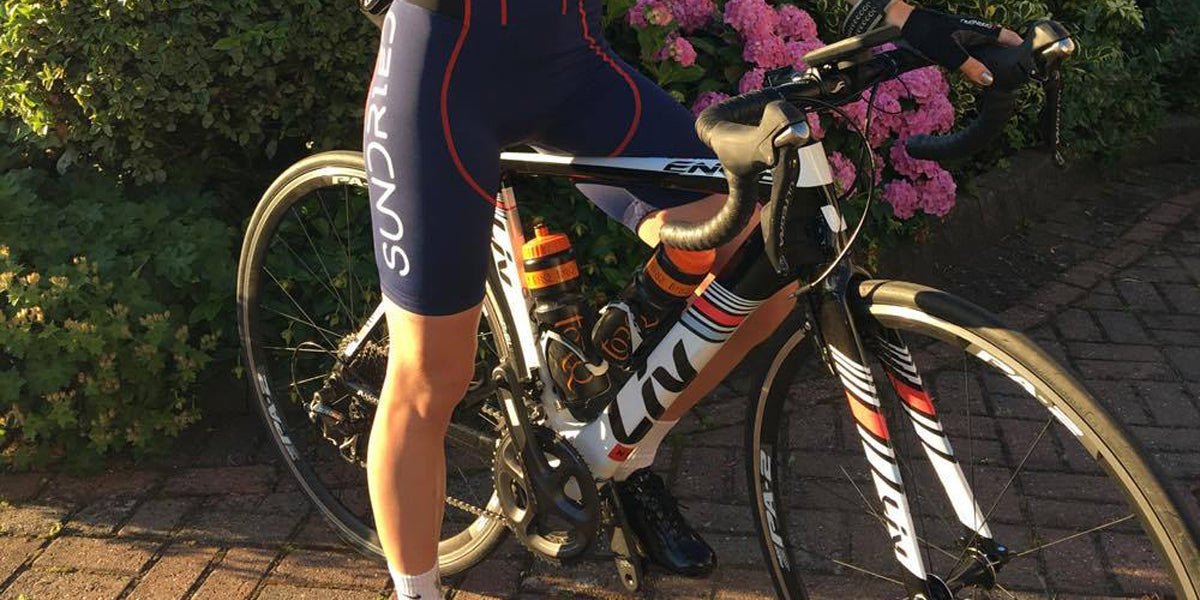 Road bike triathlon cycling