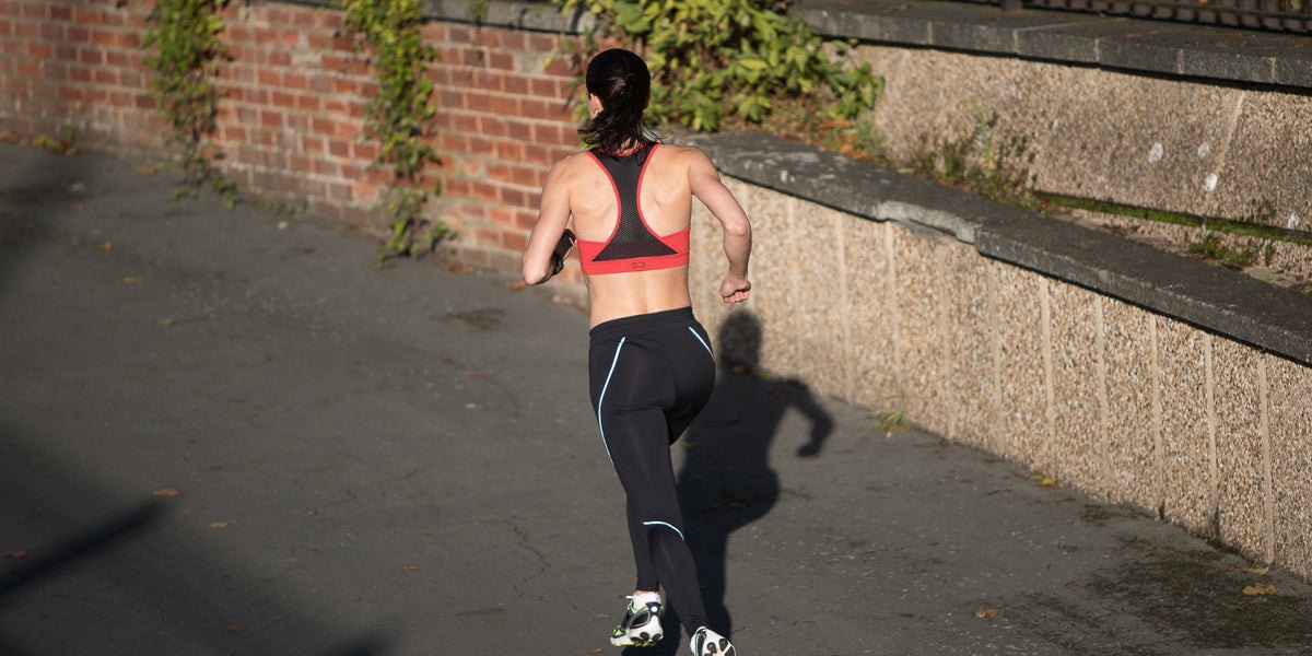 running athlete outdoors