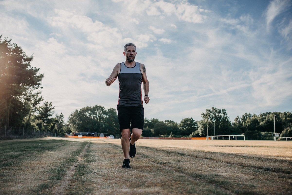 running coach runner sport fitness exercise