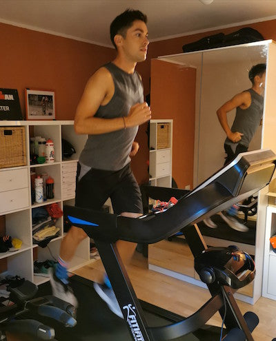 running indoors treadmill training