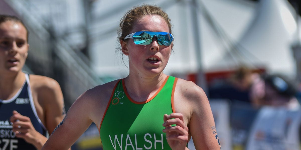 running triathlon athlete