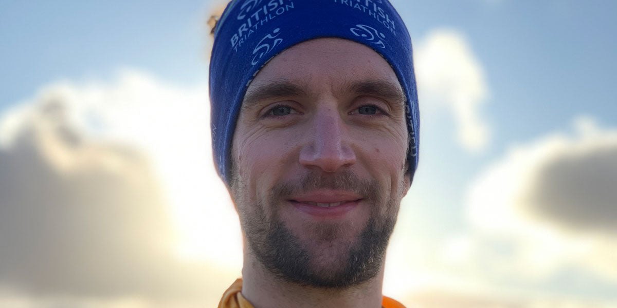 running triathlon athlete