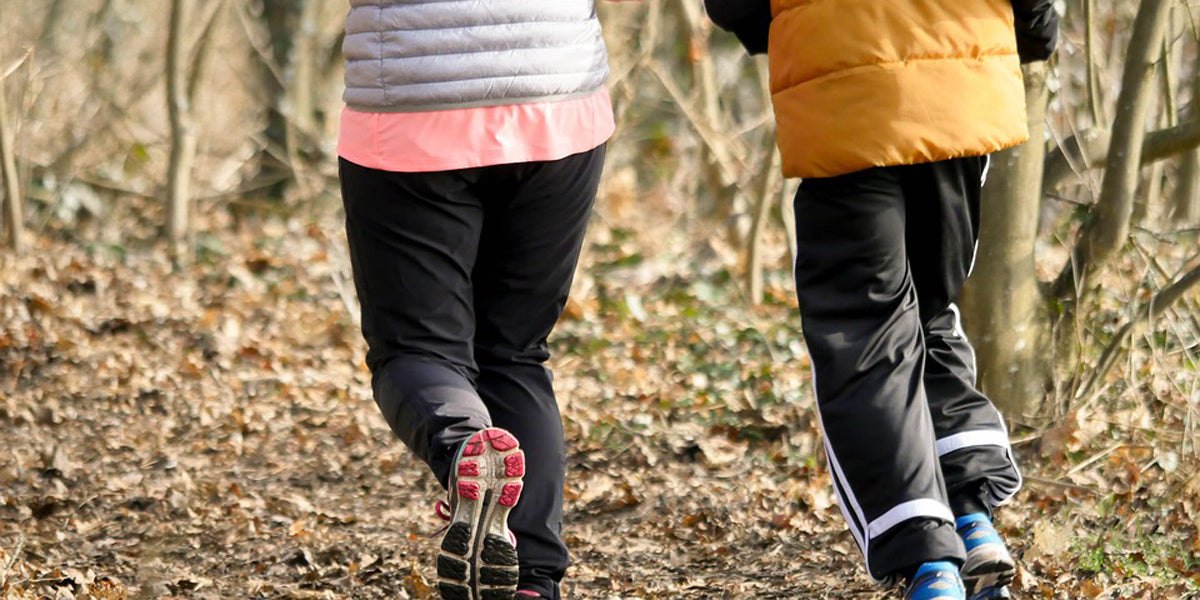 running slowly walking exercise