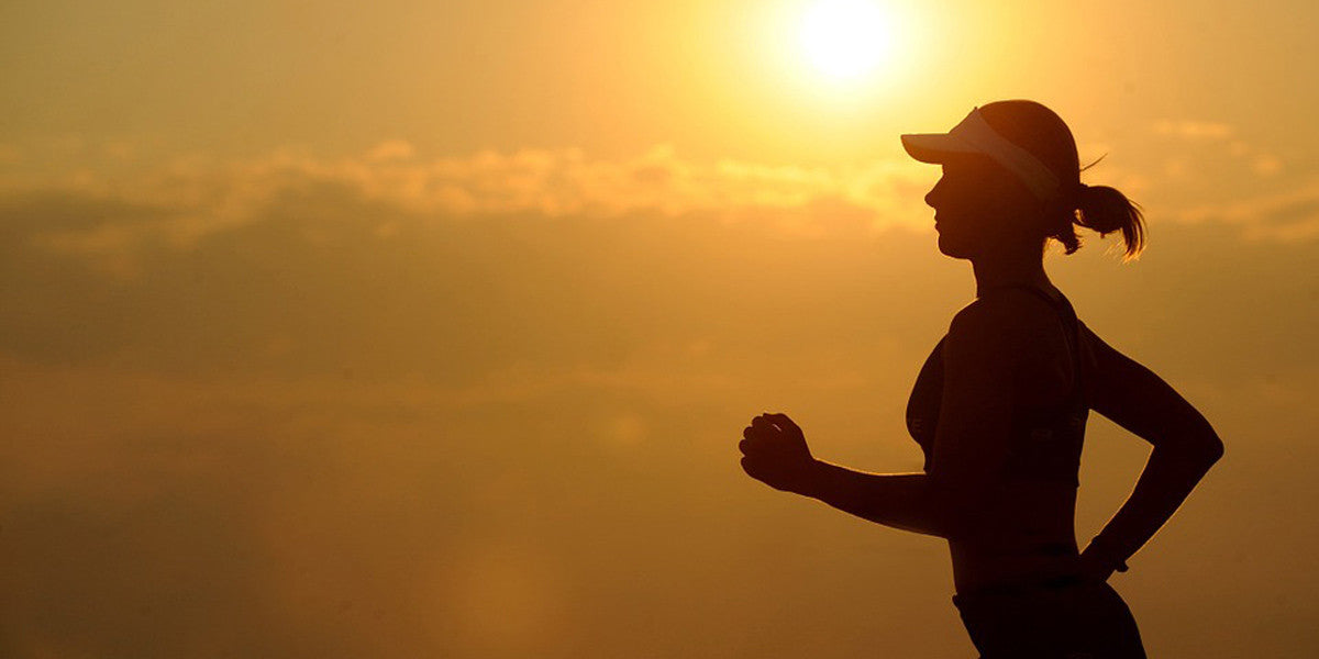 Running Outdoors Sunset Freedom Happy Training 10k