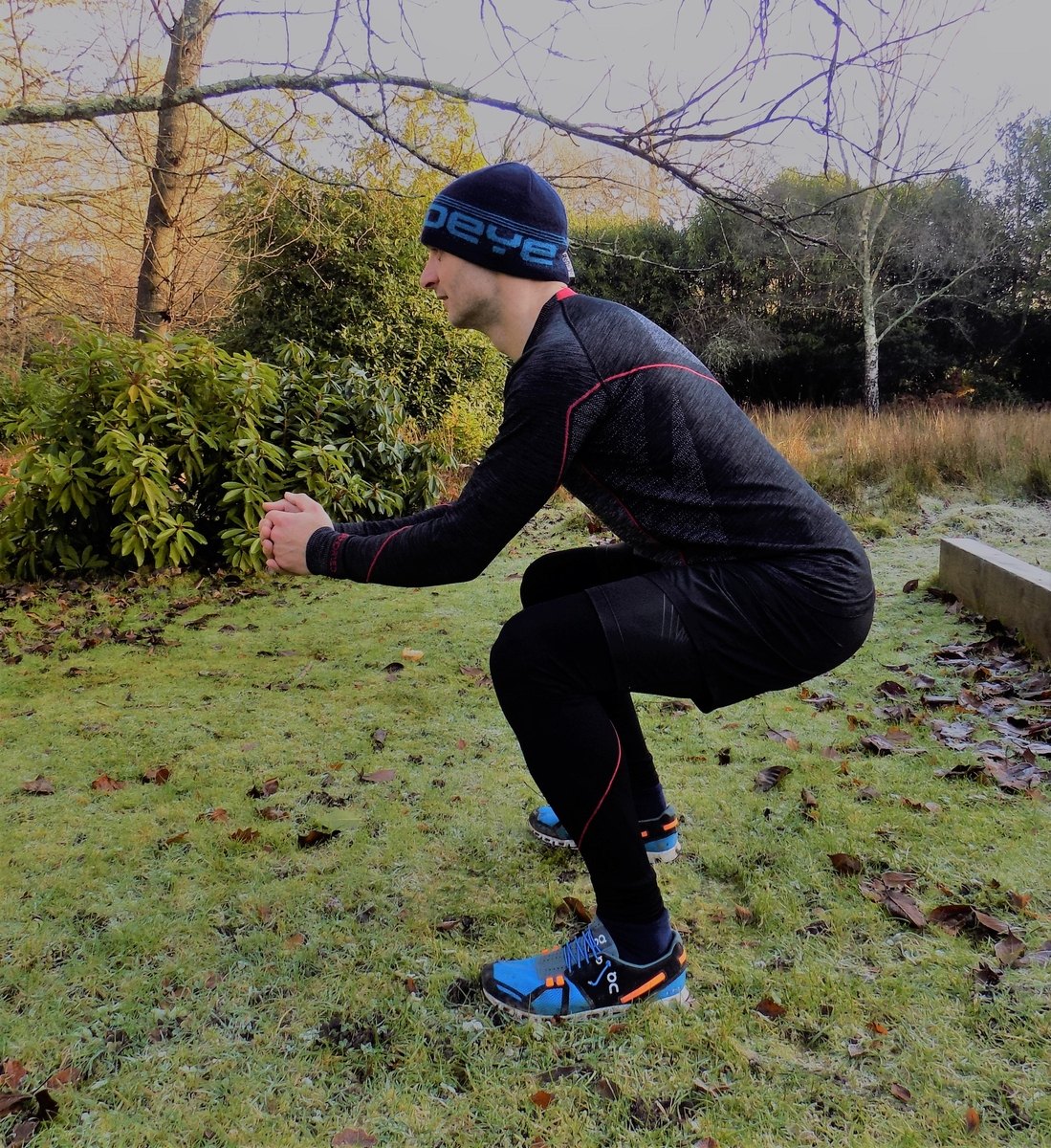 squat leg strength run faster