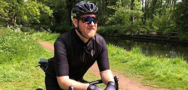 Sundried athlete cycling cyclist