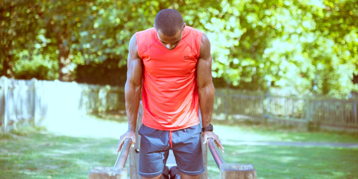 Workout outdoors functional fitness training