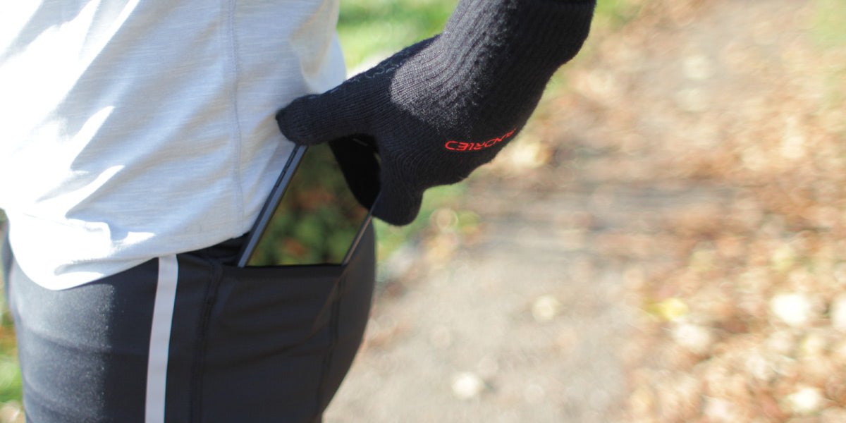 Sundried men's running leggings with pockets activewear