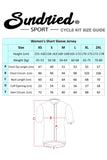 Sundried Sport Pianura Women's Navy Short Sleeve Cycle Jersey Short Sleeve Jersey Activewear