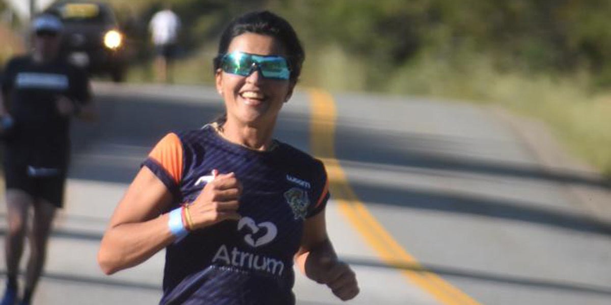 Sundried triathlete ambassador running