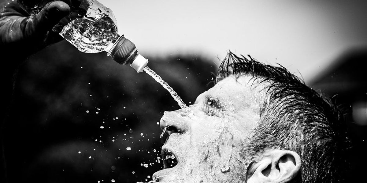 Sundried water bottle running marathon training hydration