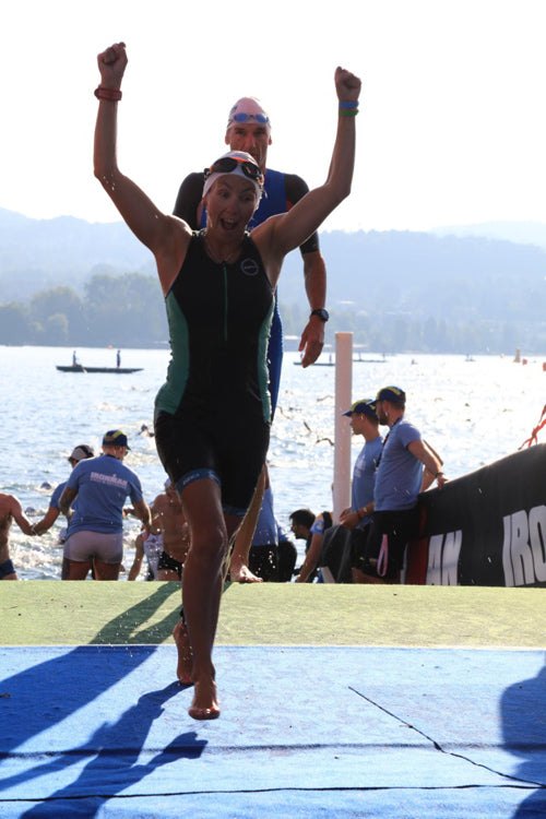 Ironman Switzerland Zurich swim Lake