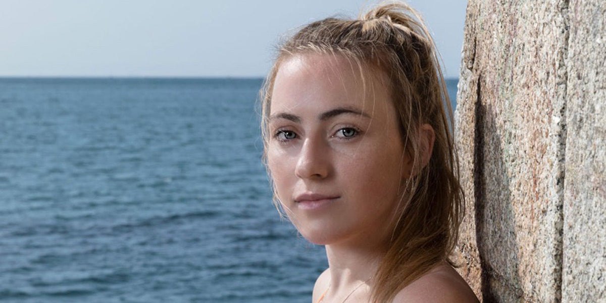 swimmer athlete running Sundried ambassador