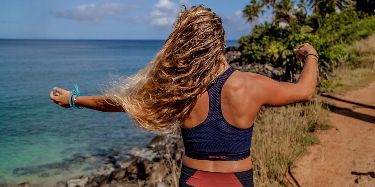Tara McBride For Sundried Hawaii Surfing Ethical Vegan Fashion