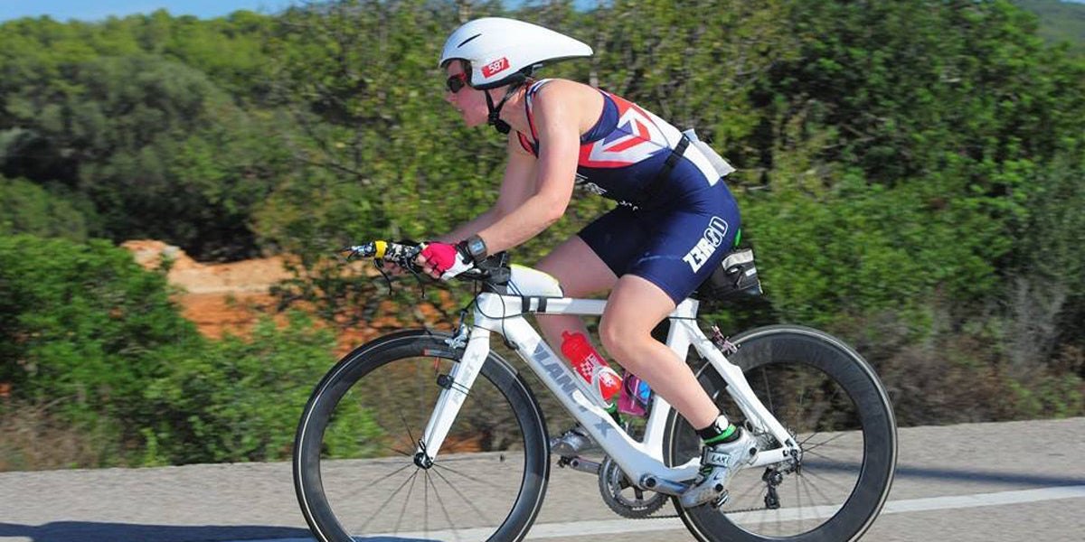 triathlete cycling Sundried ambassador