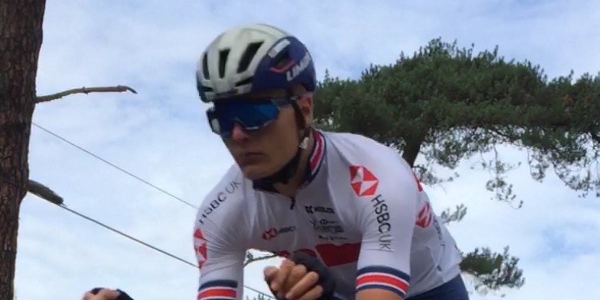 triathlete cycling elite athlete