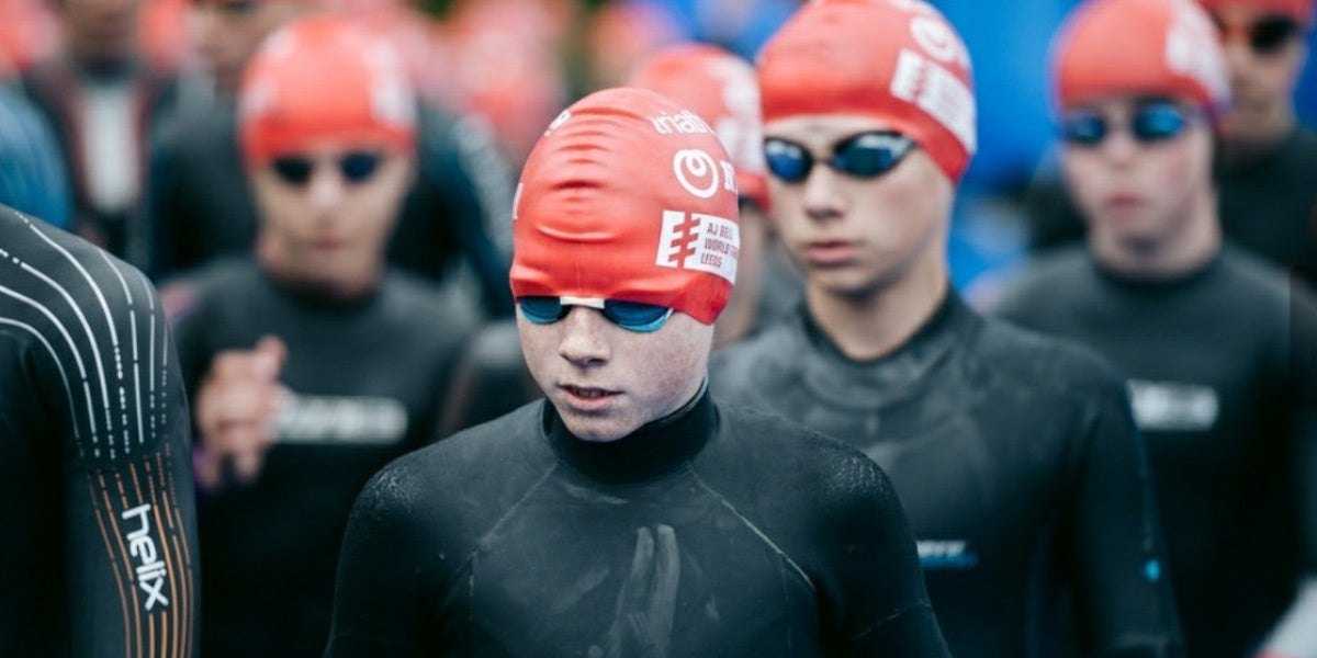 Sundried ambassador athlete swimming triathlon