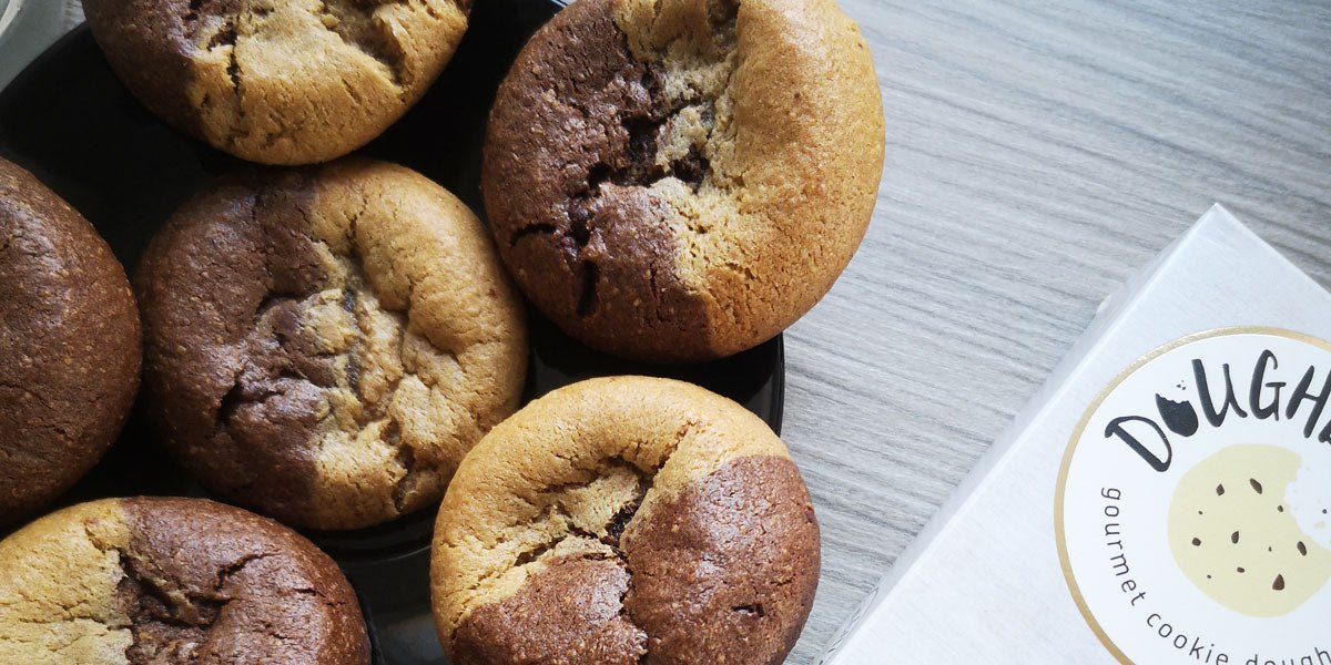 vanilla and chocolate cookies healthy organic nutrition