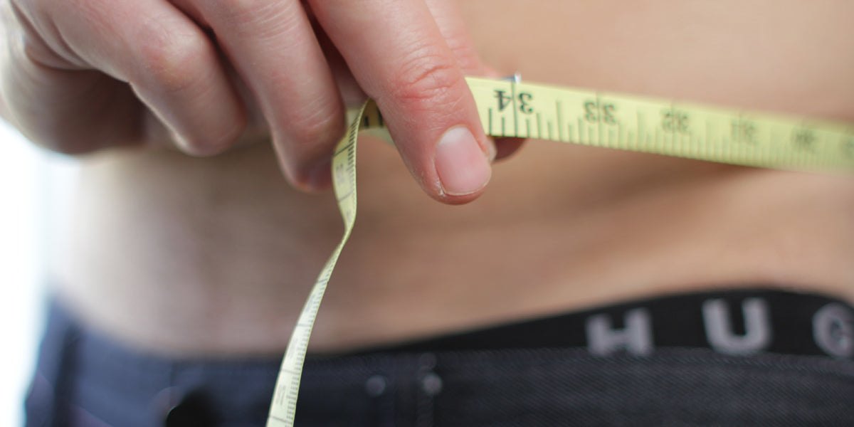 waist measure weight loss diet
