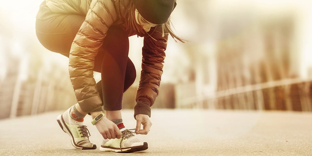 Winter training running