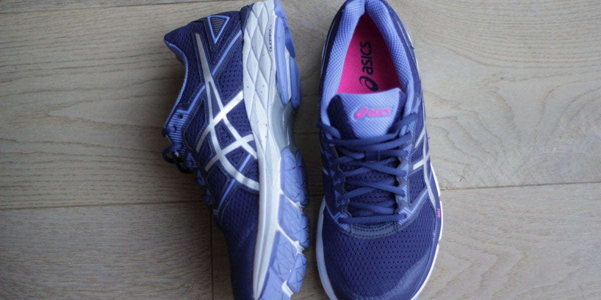 Asics womens running trainers new gym shoes