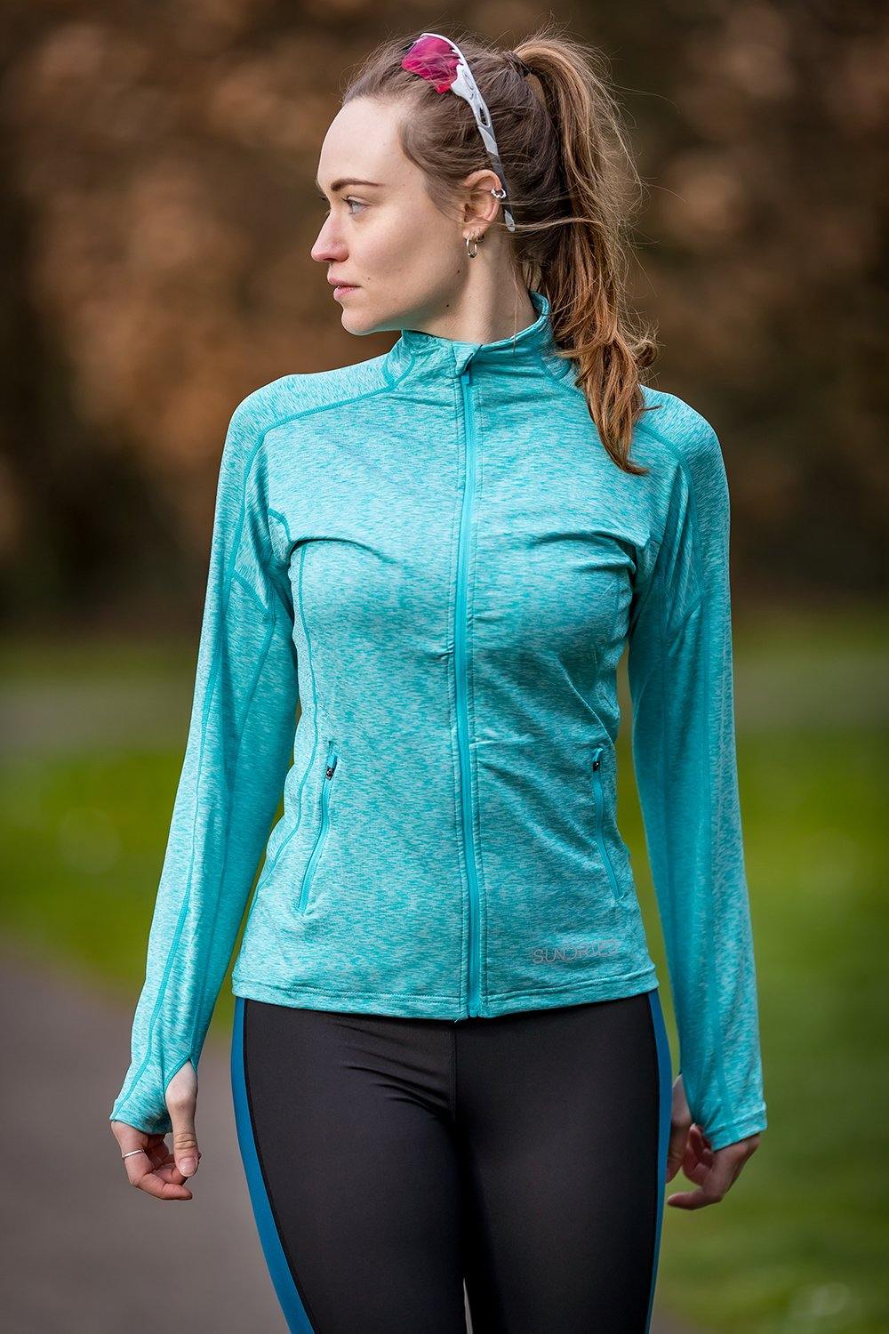 Sundried Pace Women's Long Sleeve Top Jackets Activewear